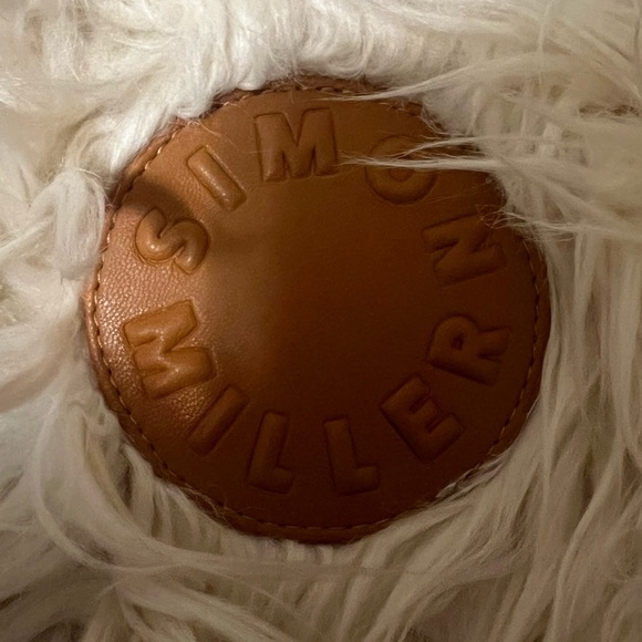 NWT Simon Miller - Jetz Coat in Natural Brown with Long Hair - Picture 6 of 8